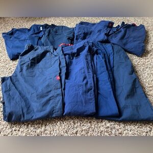 Scrubs
4 bottoms
4 tops

All mediums